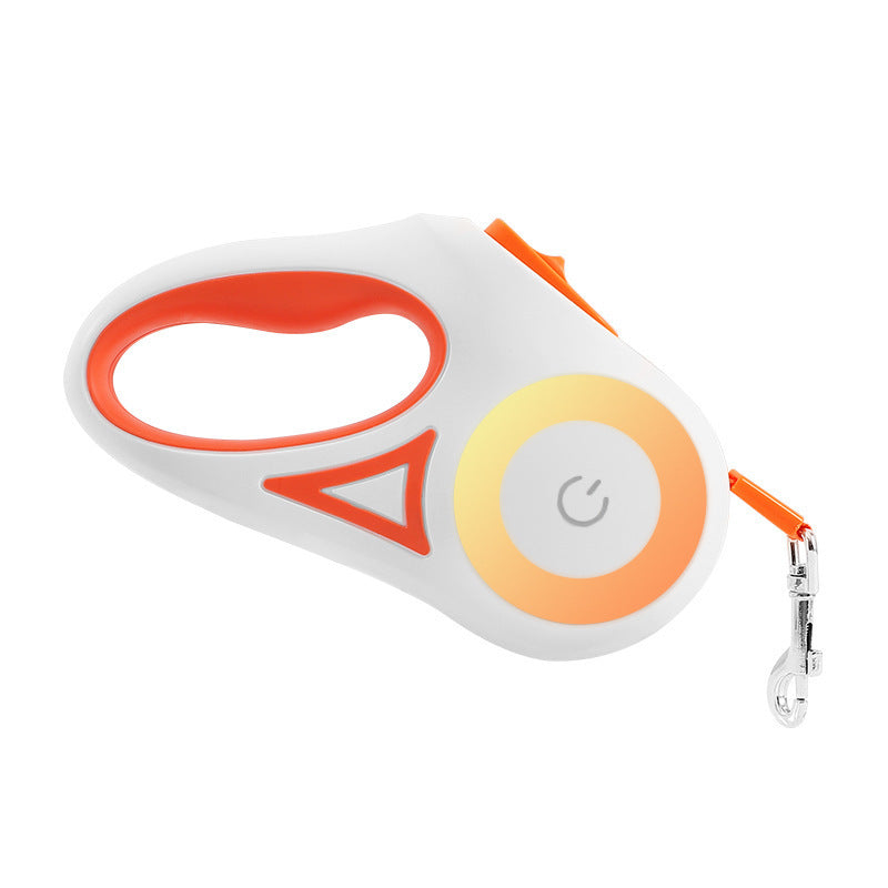 Dog Leash Retractable And Dog Collar Spotlight Automatic Pet Dog Cat