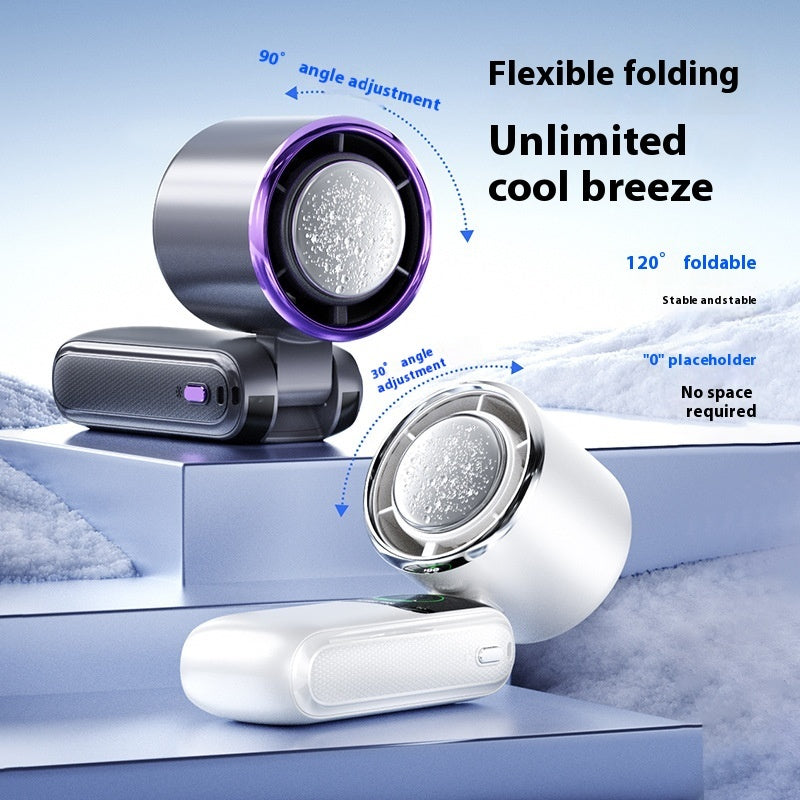 New 2025 High-Speed Handheld Fan, Speed Adjustable, Portable Folding Mini Fan